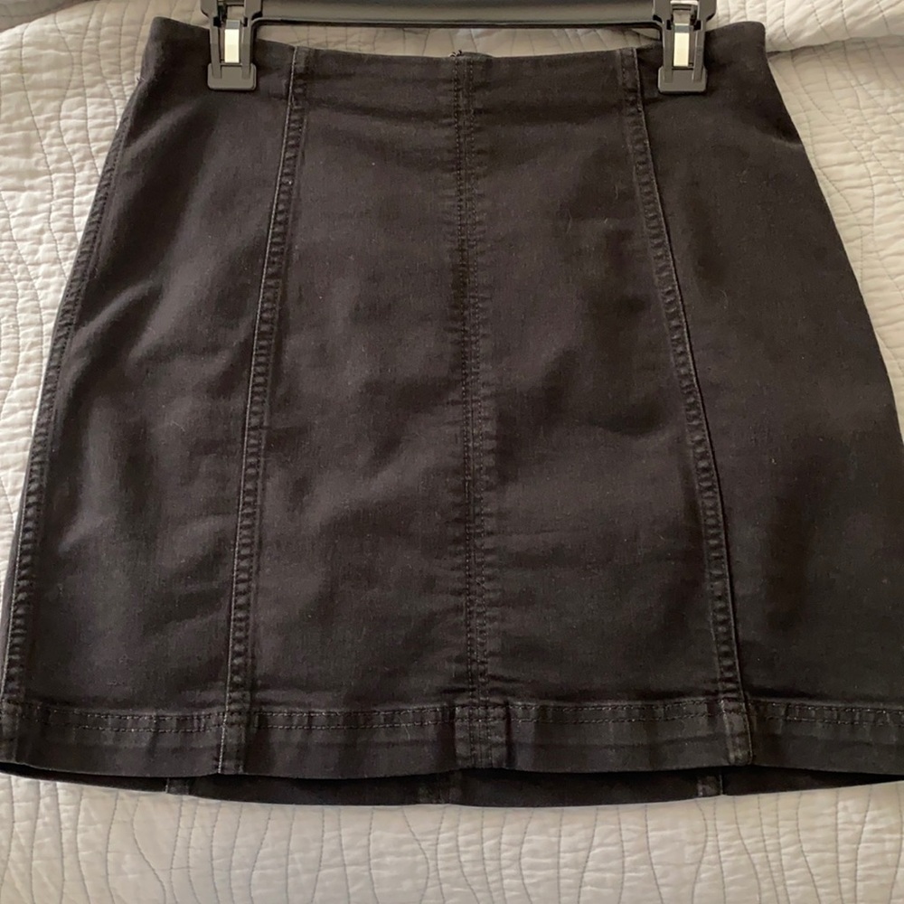 FREE PEOPLE denim skirt